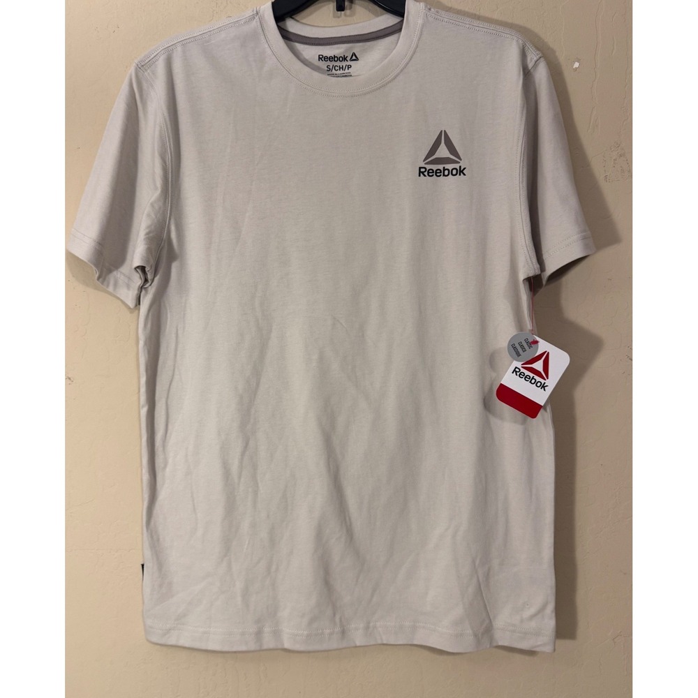 Reebok T-Shirt Men Small Graphic Tee Athletic Short Sleeve NEW